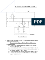 Procedures To Transfer Loads From BB