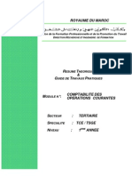 Comptabilité Des Opérations Courantes TCE & TSGE...