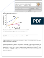 Avaliação Quimica 2 Ano