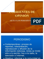 Corrientes de Opinión