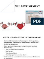 Emotional Development