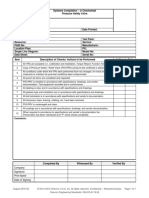 ICM-CD-6119.06 Check Sheet PSV