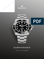 Submariner: Oyster, 41 MM, Oystersteel