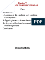 La Culture Organisationnelle