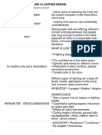 Bu 3 Mod 3 Lecture 4 Lighting Design