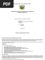 Crop Husbandry and Hort Syllabus