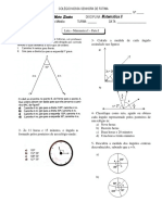 1 Lista de Exercicios Geometria