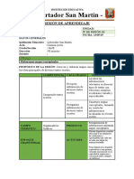 Sesion de Aprendizaje Sobre Mapas Conceptuales