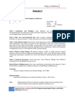 MDU B.tech Computer Science 7th Sem Syllabus