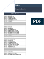 Sales Order Import Template