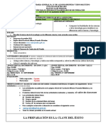 Plan de Clase Semana 3 2º Años 2021 2022 Confeccion Del Vestido e Industria Textil