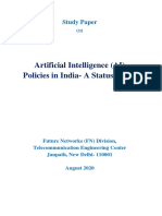 AI Policies in India A Status Paper Final