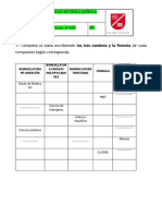 Ejercicios de Repaso de Física-Química 3º Eso 2022