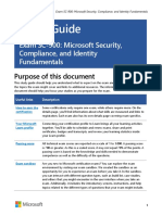 Microsoft Security SC-900 StudyGuide