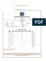 MBA 1st Year Result