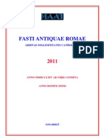 2011 - Calendario Antica Roma