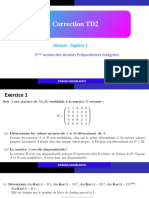 TD2 - Trigonalisation Et Réduction de Jordan - 2020 - Solution