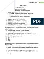 PARTS OF SPEECH - With - The - KEY