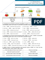 Countable and Uncountable Homework.