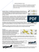 Controles Primarios de Vuelo - Resúmen