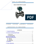 Turbine Flow Meter