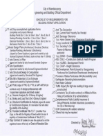 Mandaluyong Building Permit Checklist 2020