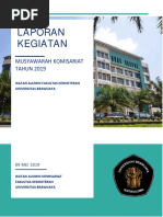 Laporan Musyawarah Komisariat Tahun 2019