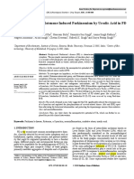 Neuroprotection of Rotenone Induced Parkinsonism by Ursolic Acid in PD Mouse Model 2020