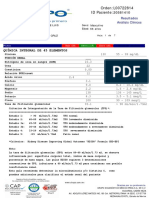 Química Integral de 45 Elementos: L00722814 Orden: ID Paciente