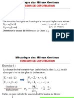 TD N°25-27 Tenseur de Déformation - Élèves