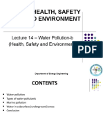 Lecture 14 Water Pollution-B