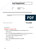 Fluke 289 User Manual Suppliment