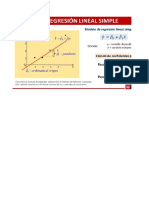 REGRESION LINEAL - Estadistica