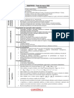 Valentim 12A - Objetivos - Teste Março 22