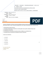 CLIQUE AQUI PARA REALIZAR A PROVA CURRICULAR - DIA 24 - 11 - 2022 A 27 - 11 - 2022 - VALOR 6,0 PONTOS - 1 OPORTUNIDADE - Revisão Da Tentativa