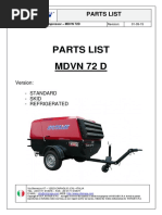 Rotair Spare Parts 72D