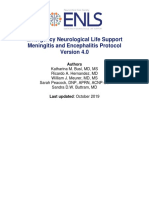 ENLS Meningitis and Encephalitis Protocol