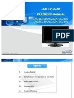 Samsung Ln26-32c350d1dxza B360c5dxza B350f1dxza CH Lc3d Training-Manual (ET)