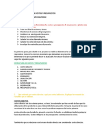 Examen de Subsanación Costos y Presupuestos Wilfredo Alvarez Hanampa