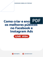 Live 134 Como Criar e Encontrar Os Melhores Publicos No Facebook e Instagram Ads