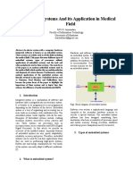 Embedded Systems and Its Application in Medical Field