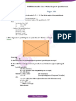 NCERT Solutions For Class 9 Maths Chapter 8 Quadrilaterals Exercise 8.1