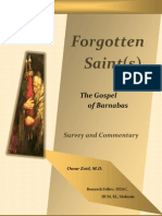 Forgotten Saint S The Gospel of Barnabas Survey Commentary