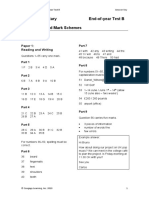 Life 2e Elem End-Of-Year TestB AnswerKey