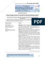 Prevalence, Risk Factor and Management of Anemia With Pregnancy Among Women Attending Antenatal Care Clinic in Wad Madani Teaching Hospital