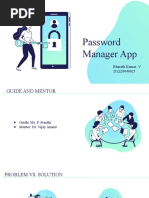 Password Manager Presentation