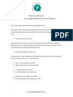 Present Perfect Simple vs. Present Perfect Continuous