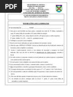 Concurso de Admissão Ao 6o Ano EF Do CMF 2013/2014