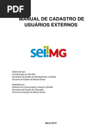 Manual de Usuário Externo - Módulo Usuário Externo