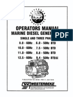 Westerbeke Owners Manual